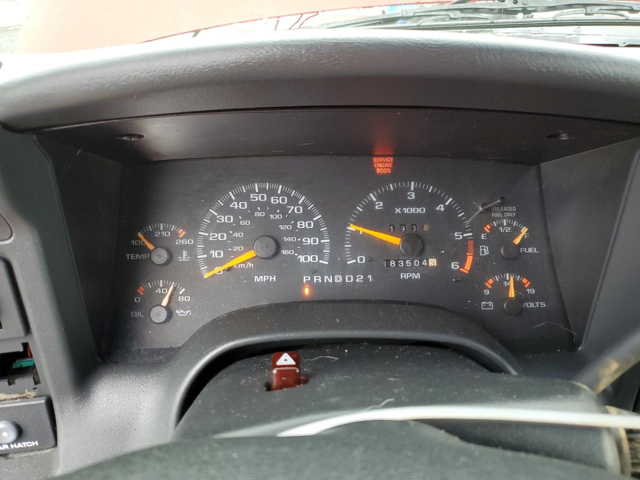 1995 Chevrolet Blazer VIN 1GNDT13W3S2212646 Copart auction photo, undercarriage damage thumbnail 9