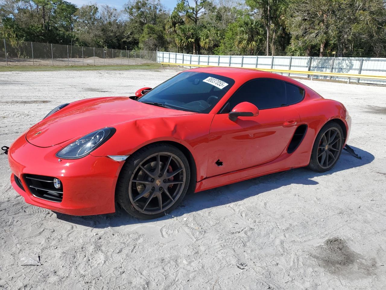 2014 Porsche Cayman VIN WP0AB2A80EK191347