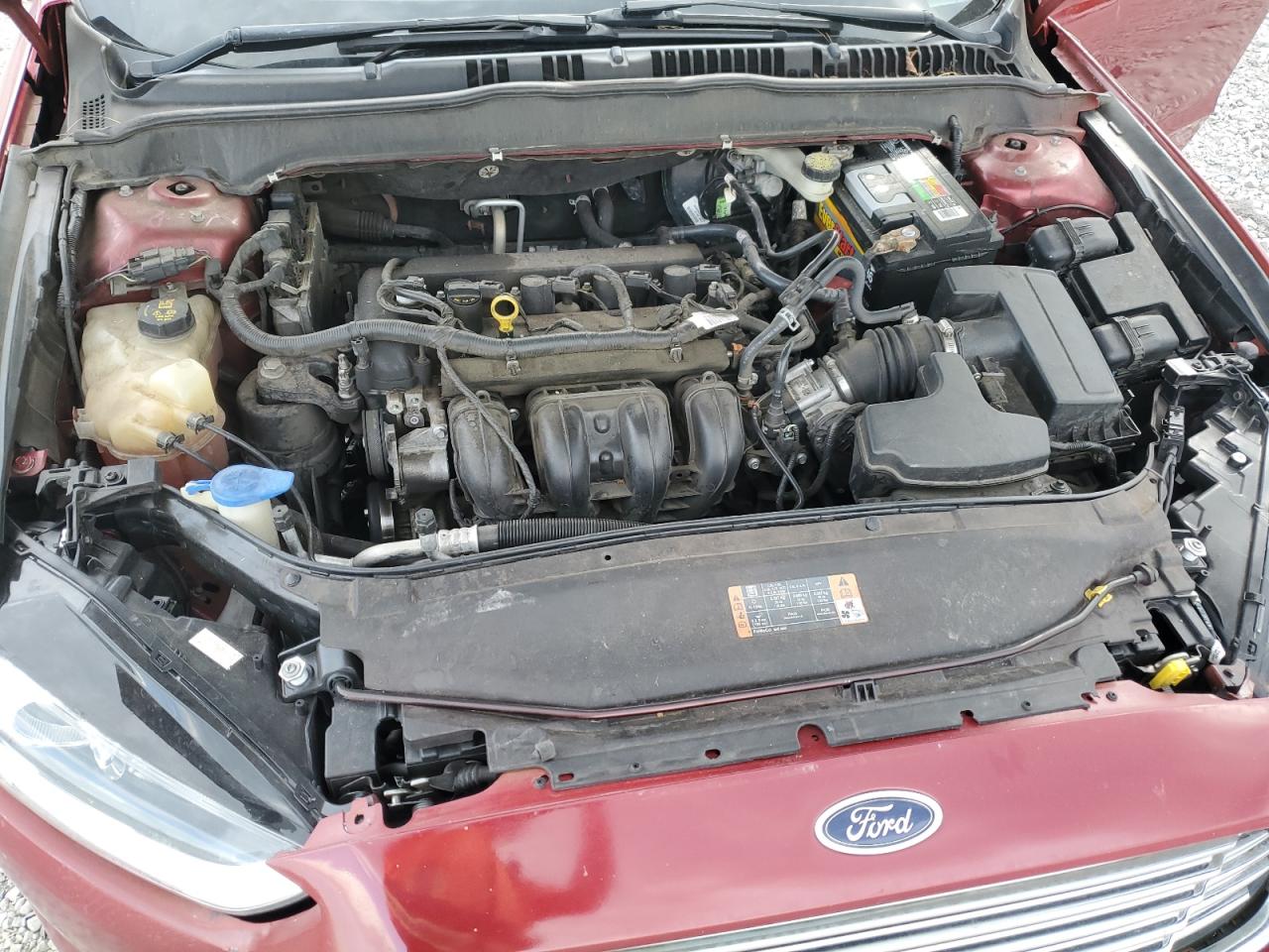 2016 Ford Fusion VIN 3FA6P0G72GR295983 Copart auction photo, all over damage thumbnail 13