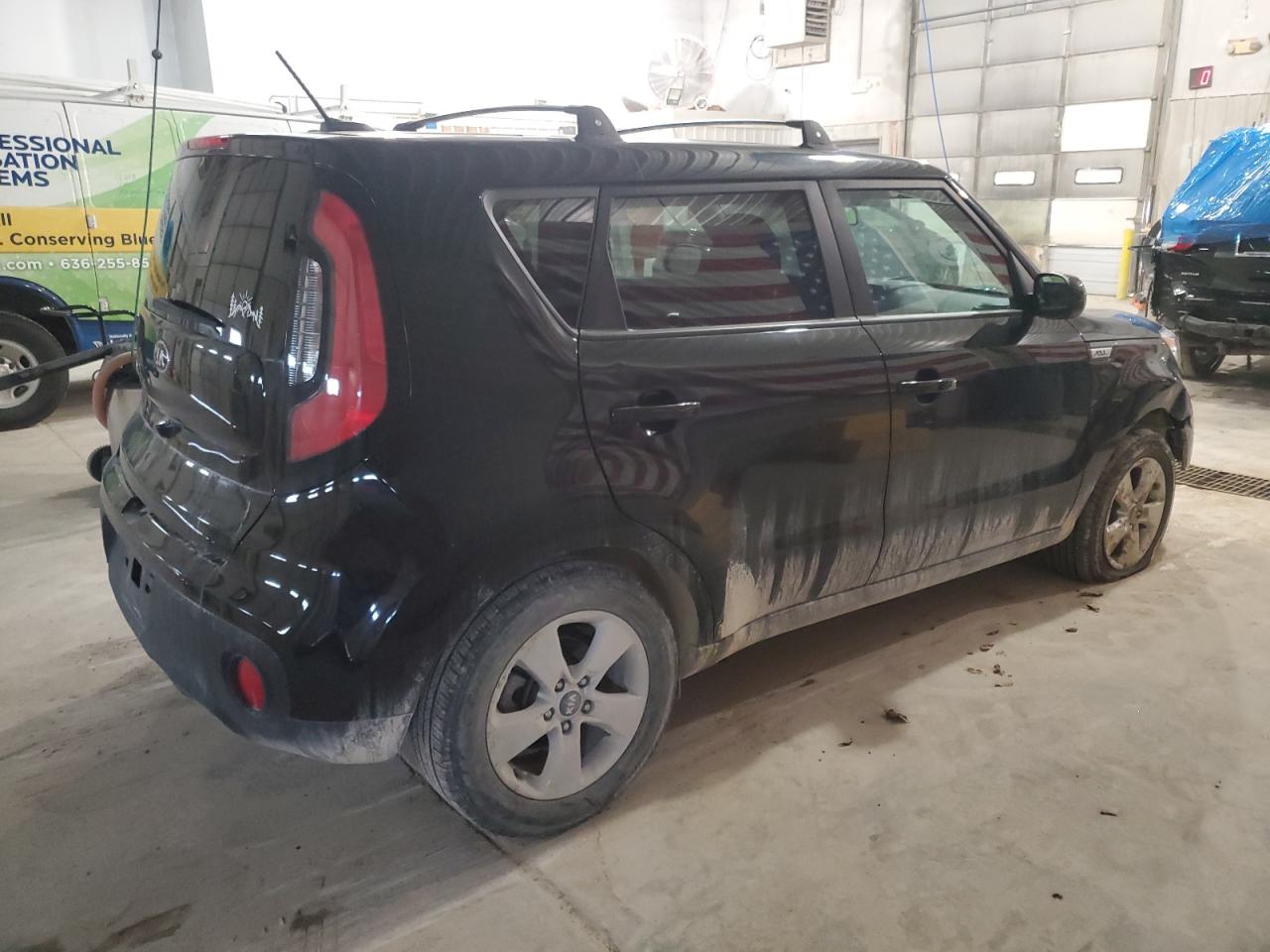 2017 KIA Soul VIN KNDJN2A24H7493525 Copart auction photo, front end damage thumbnail 3