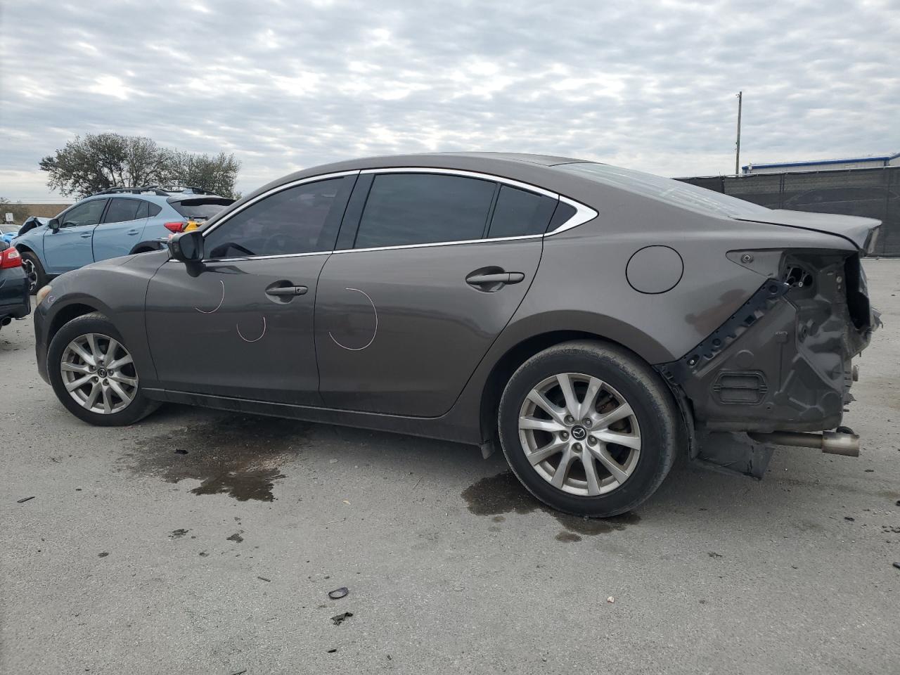 2016 Mazda 6 VIN JM1GJ1U54G1424406 Copart auction photo, rear end damage thumbnail 2