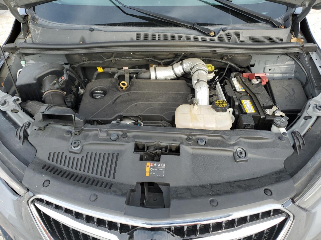 2019 Buick Encore VIN KL4CJCSM1KB772584 Copart auction photo, front end / side damage thumbnail 13