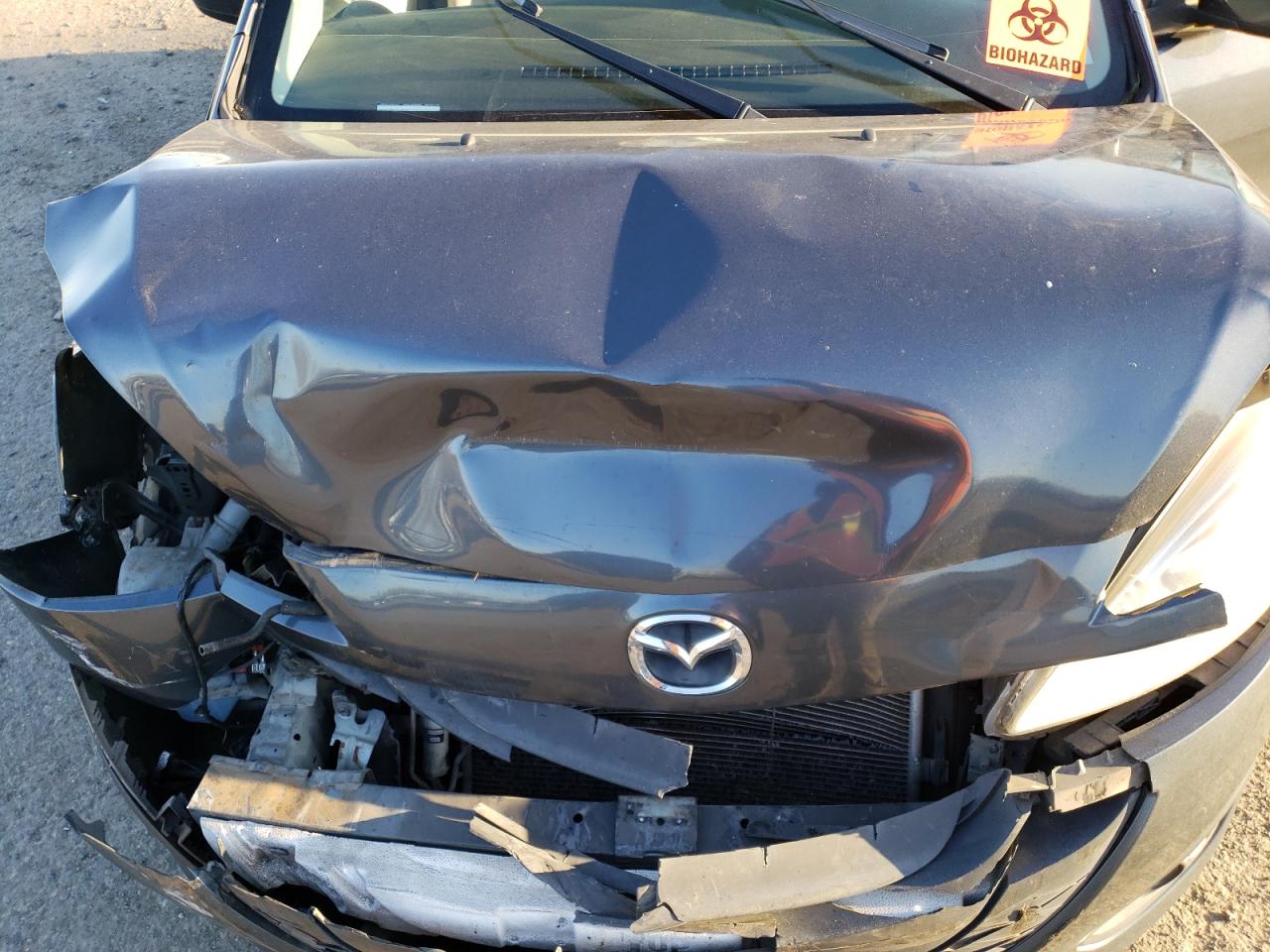 2012 Mazda 5 VIN JM1CW2BL8C0109129 Copart auction photo, front end damage thumbnail 13