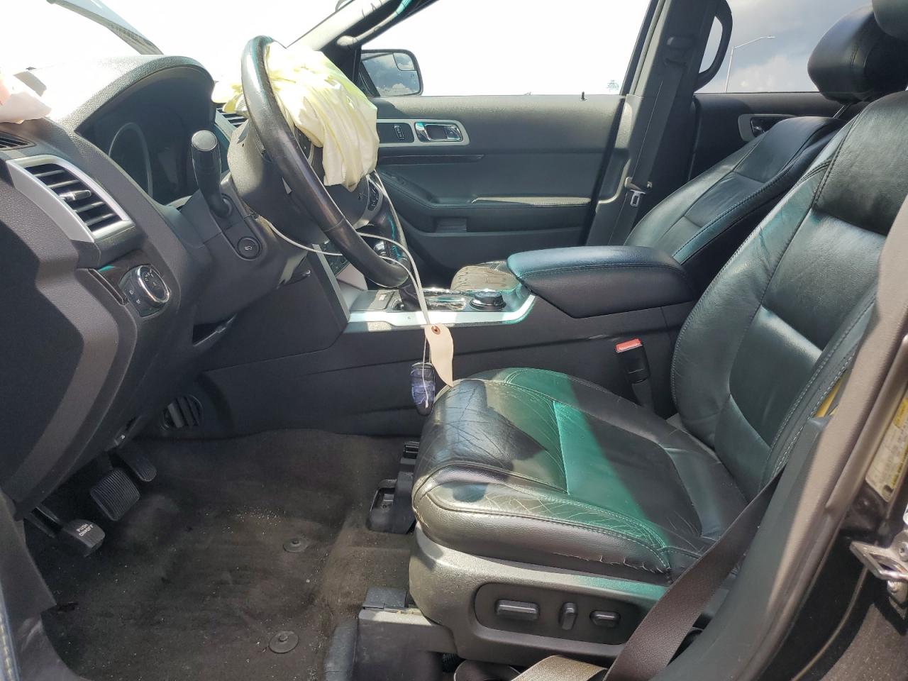 2015 Ford Explorer VIN 1FM5K8F89FGA16284 Copart auction photo, front end / undercarriage damage thumbnail 7