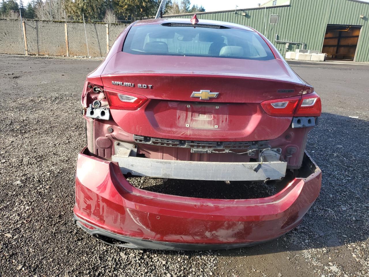 2017 Chevrolet Malibu VIN 1G1ZH5SX3HF221603 Copart auction photo, rear end damage thumbnail 6