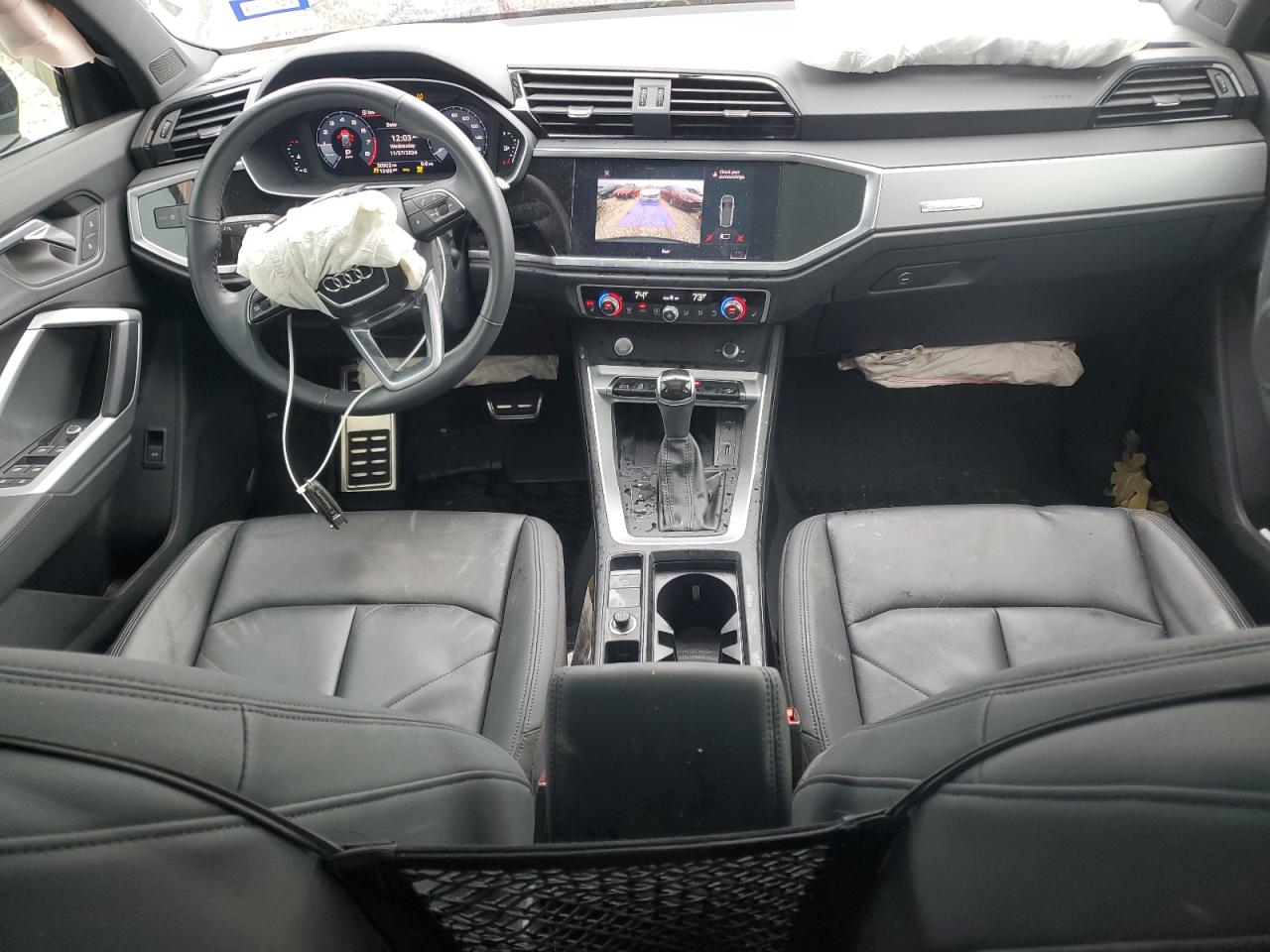 2020 Audi Q3 VIN WA1BECF38L1037612 Copart auction photo, all over damage thumbnail 8
