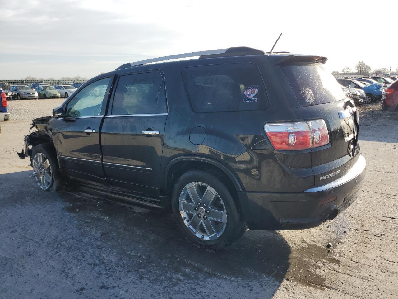 2011 GMC Acadia VIN 1GKKVTED1BJ355607 Copart auction photo, front end / side damage thumbnail 2