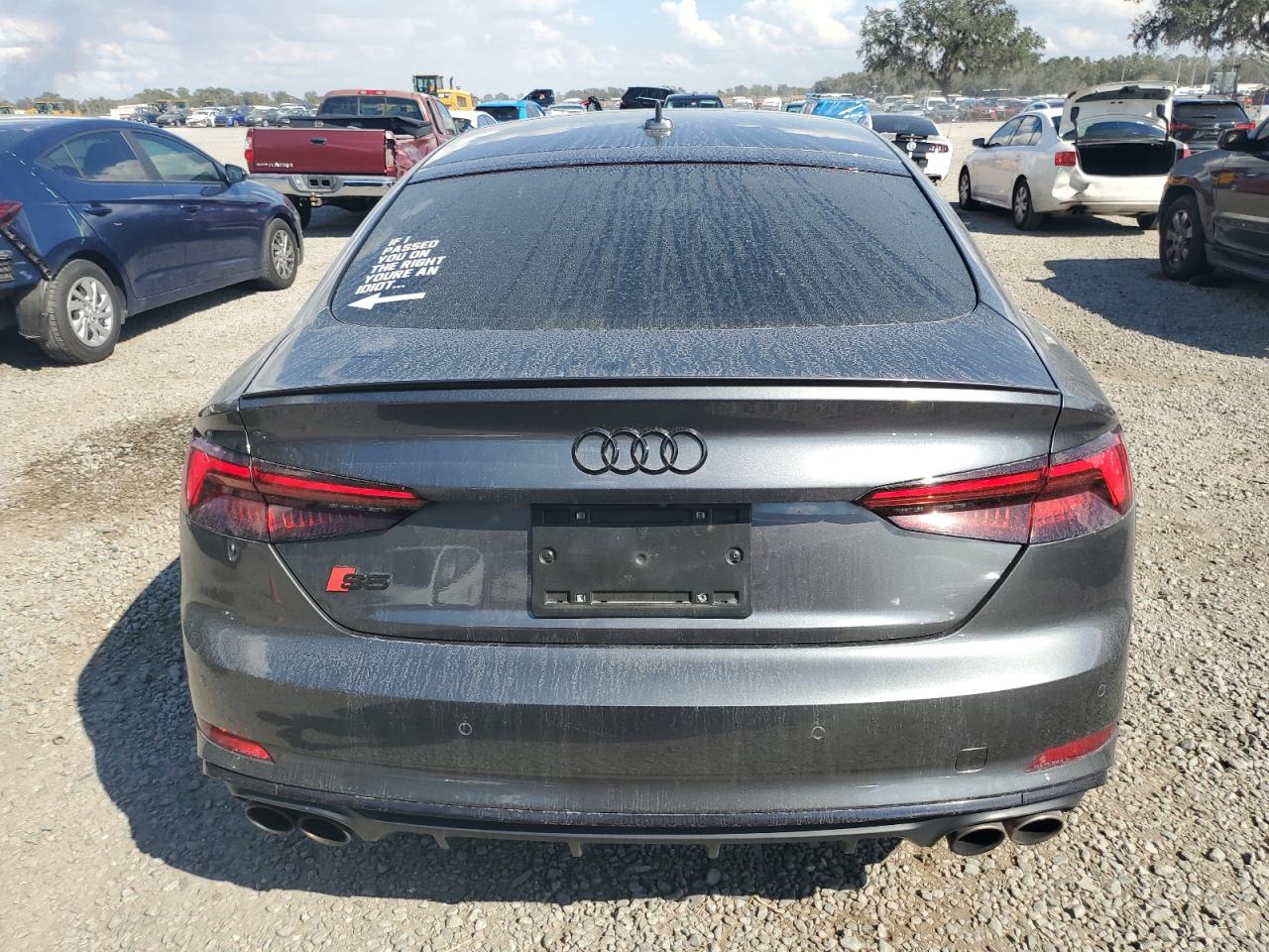 2019 Audi RS5 VIN WAUB4CF50KA097227 Copart auction photo, front end / side damage thumbnail 6