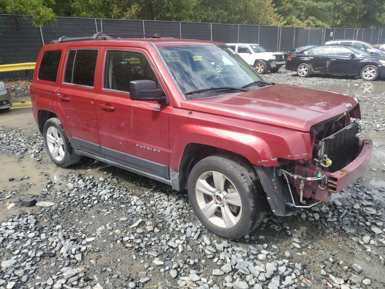 2014 Jeep Liberty (Patriot) VIN 1C4NJPFA6ED577255 Copart auction photo, front end damage thumbnail 4
