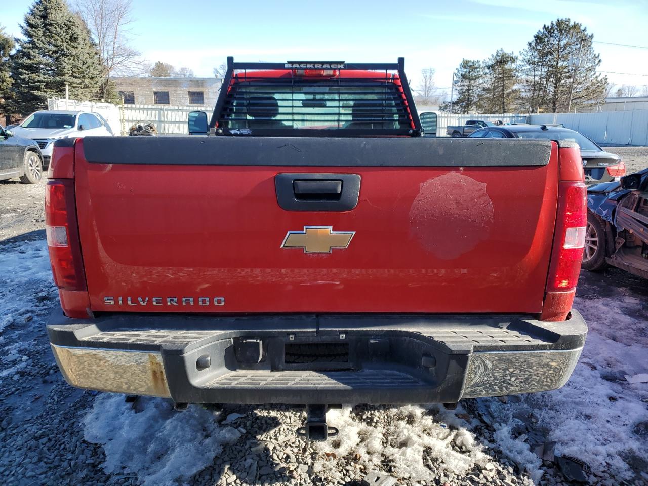 2008 Chevrolet Silverado VIN 1GCHK24K58E118029 Copart auction photo, front end / mechanical damage thumbnail 6