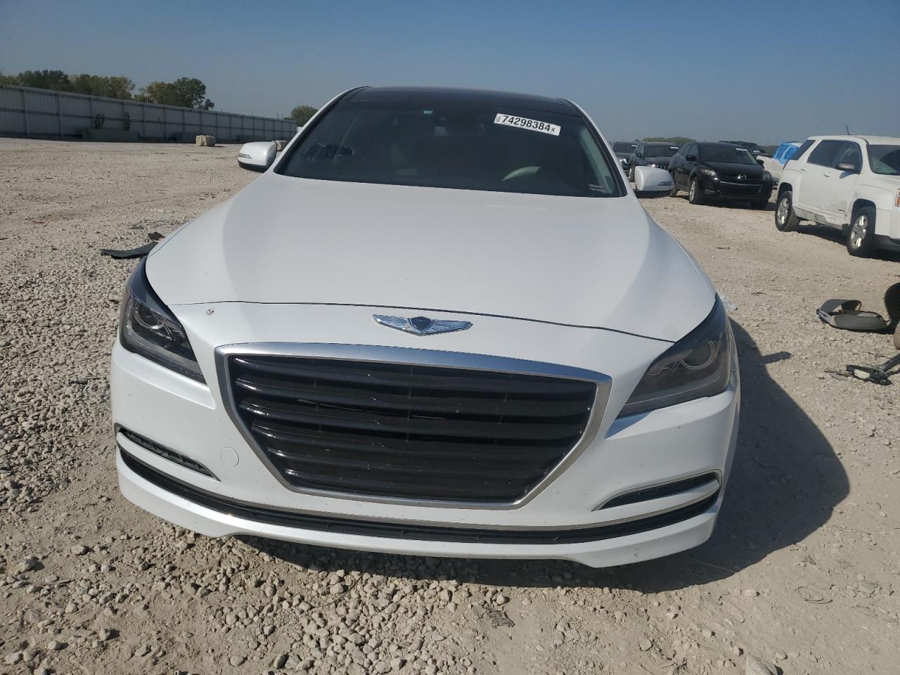 2015 Hyundai Genesis VIN KMHGN4JE5FU062122 Copart auction photo, rear end damage thumbnail 5