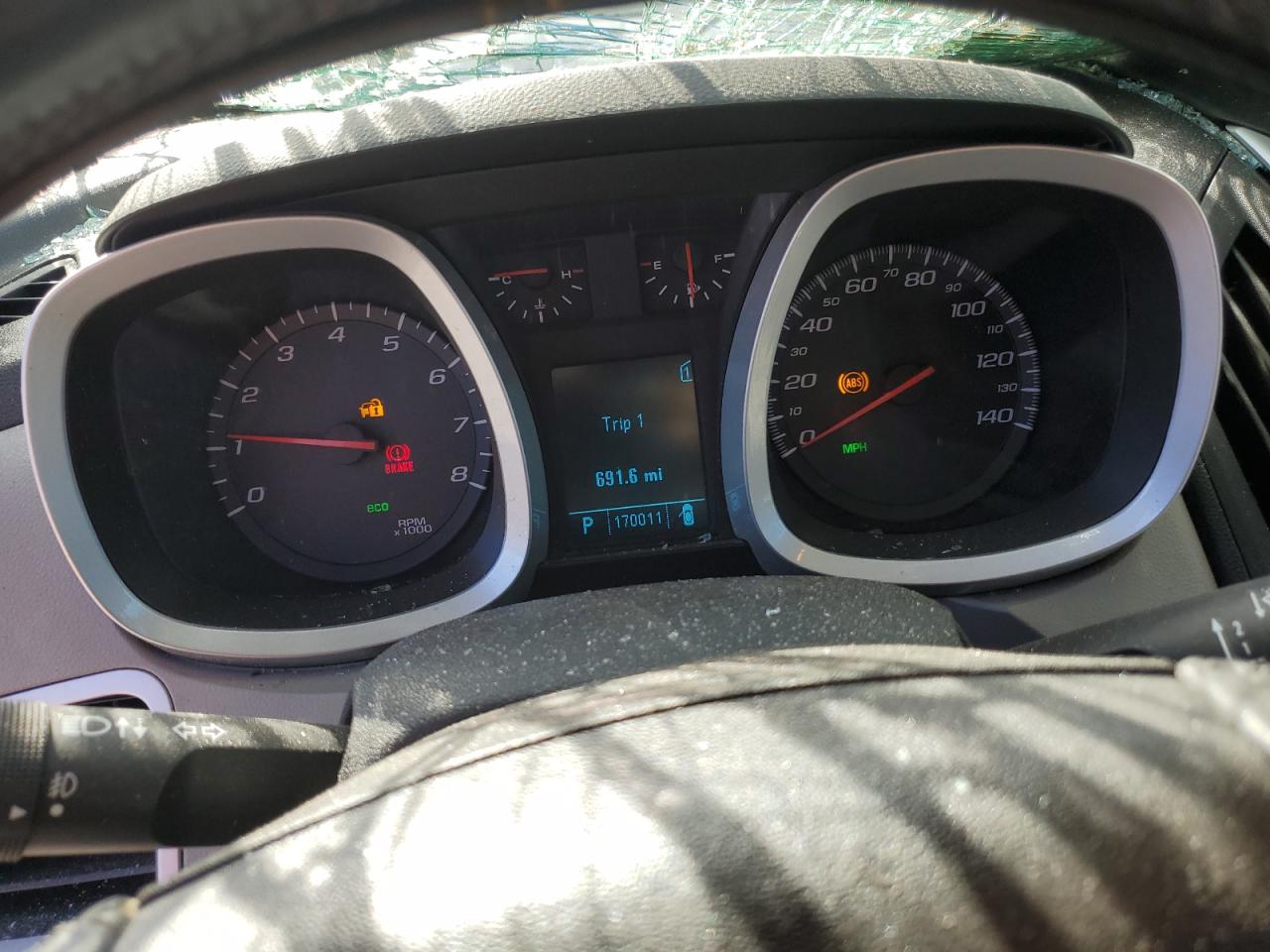 2010 Chevrolet Equinox VIN 2CNALFEW4A6336749 Copart auction photo, all over damage thumbnail 9