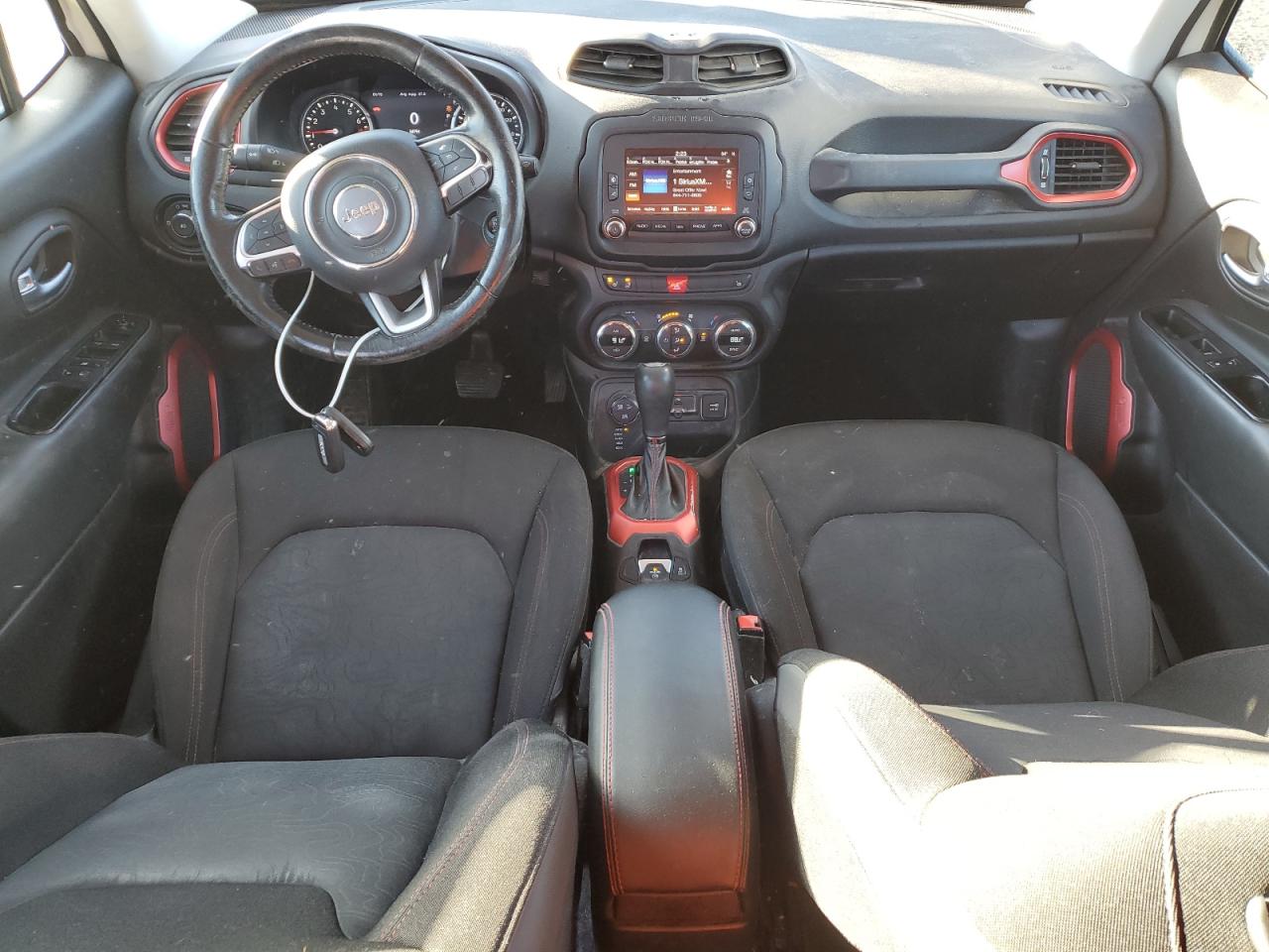2017 Jeep Renegade VIN ZACCJBCB5HPG53979 Copart auction photo, burn damage thumbnail 8