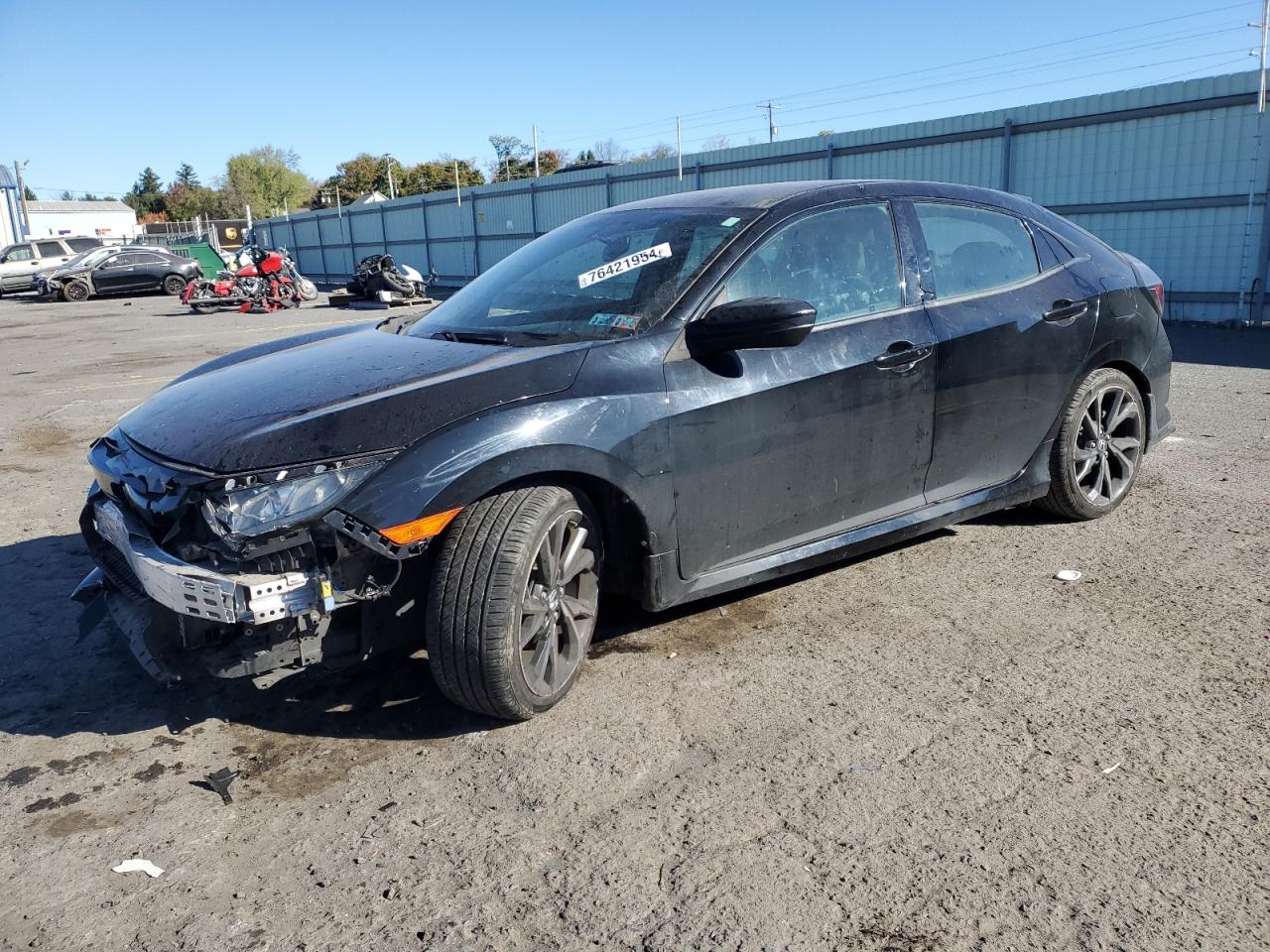 2018 Honda Civic VIN SHHFK7H4XJU425361