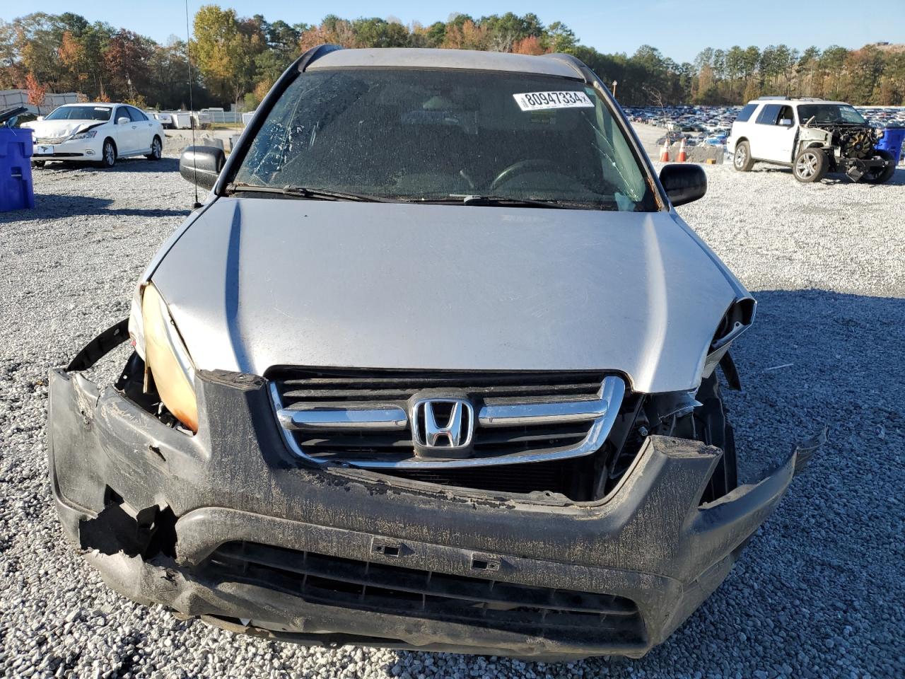 2002 Honda CR-V VIN SHSRD68462U001804 Copart auction photo, front end damage thumbnail 5
