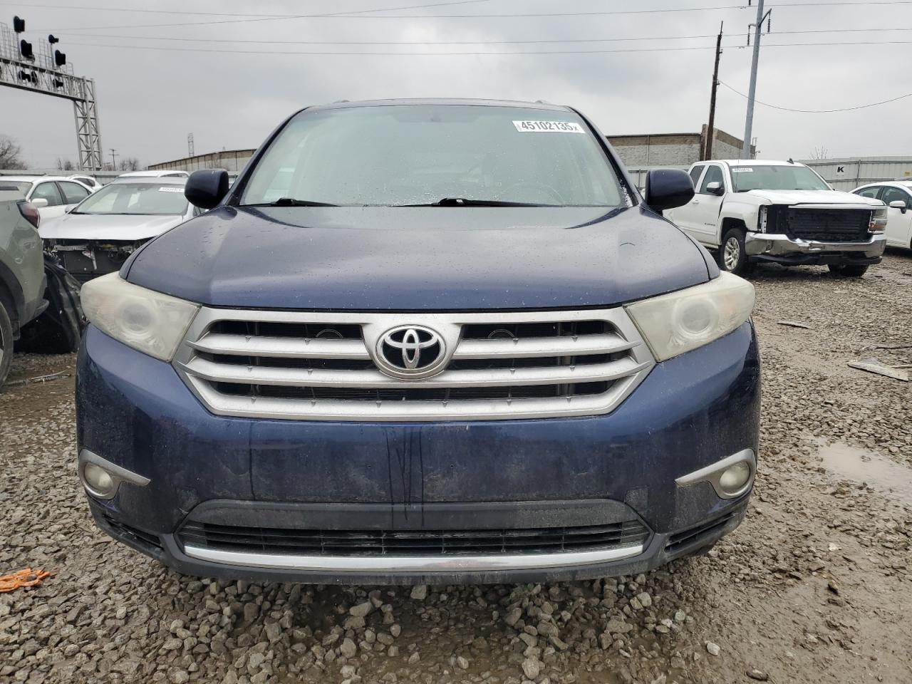 2012 Toyota Highlander VIN 5TDZA3EH5CS023814 Copart auction photo, mechanical damage thumbnail 5