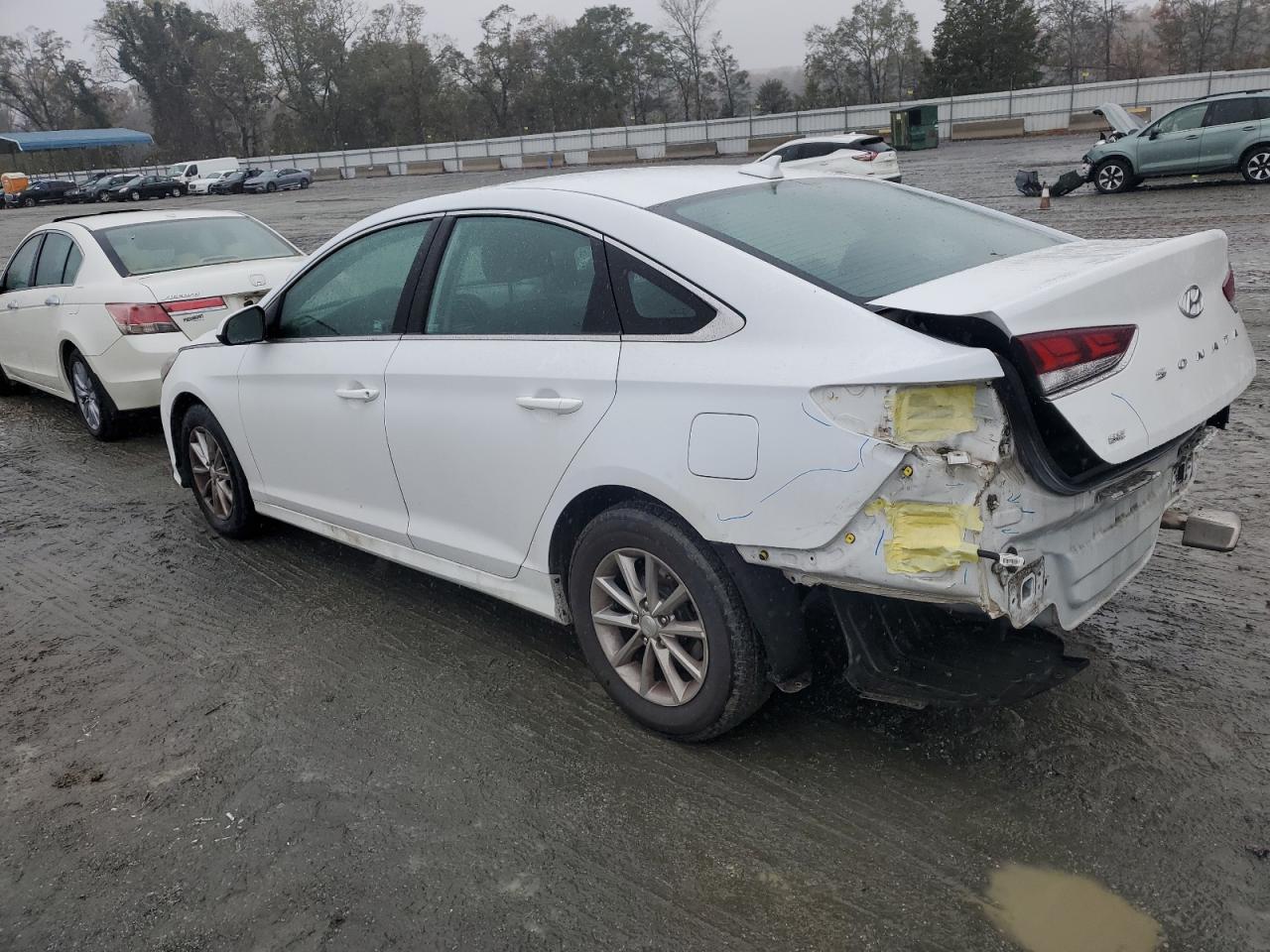 2018 Hyundai Sonata VIN 5NPE24AFXJH727516 Copart auction photo, rear end damage thumbnail 2