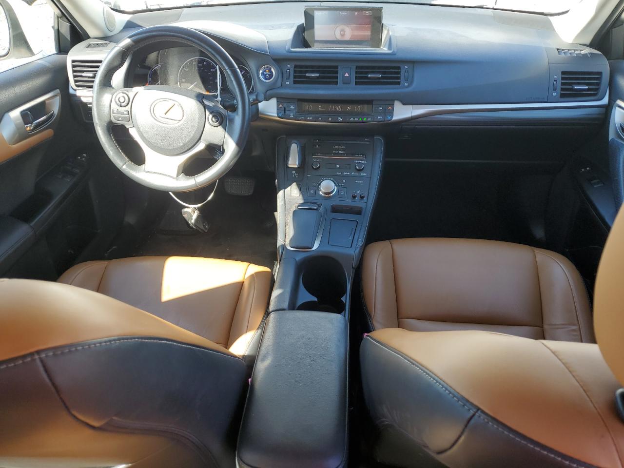 2014 Lexus CT VIN JTHKD5BH8E2191755 Copart auction photo, mechanical damage thumbnail 8