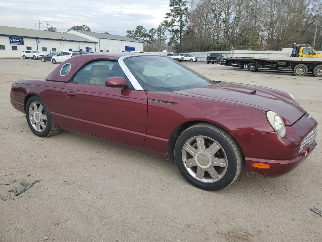 2004 Ford Thunderbird VIN 1FAHP60A94Y111945 Copart auction photo, normal wear damage thumbnail 4