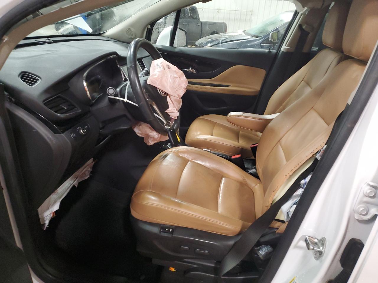2017 Buick Encore VIN KL4CJHSB0HB030360 Copart auction photo, front end damage thumbnail 7