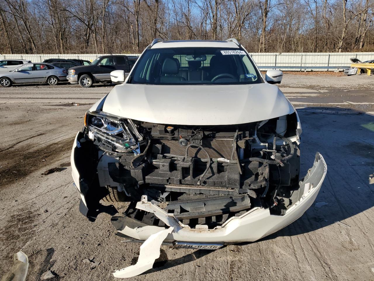 2016 Nissan Rogue VIN 5N1AT2MT6GC851221 Copart auction photo, front end damage thumbnail 5