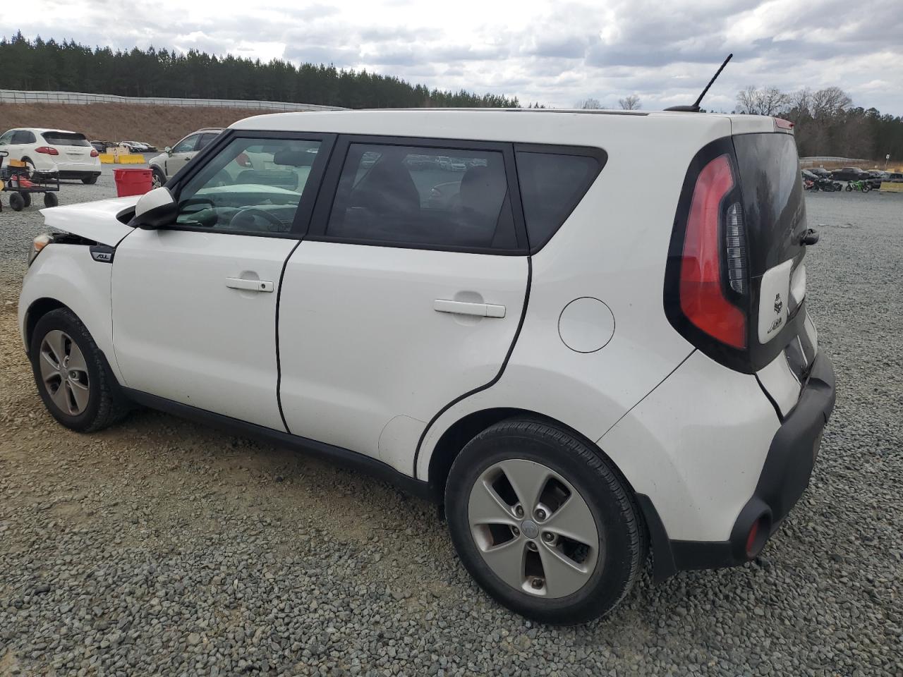 2015 KIA Soul VIN KNDJN2A26F7235164 Copart auction photo, front end / rear end damage thumbnail 2