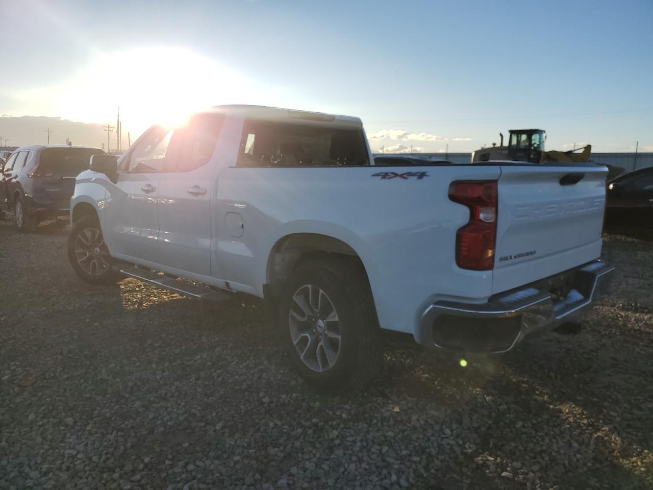 2020 Chevrolet Silverado VIN 1GCRYDED4LZ151216 Copart auction photo, side / minor dent/scratches damage thumbnail 2