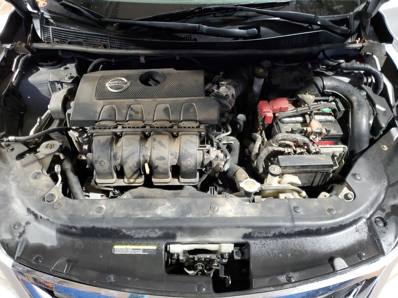 2013 Nissan Sentra VIN 3N1AB7AP4DL747390 Copart auction photo, undercarriage / mechanical damage thumbnail 13