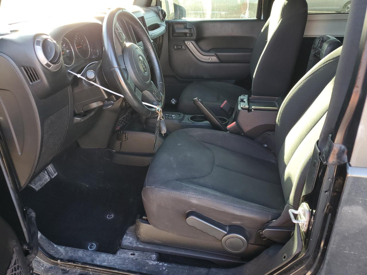 2016 Jeep Wrangler VIN 1C4AJWAG9GL337114 Copart auction photo, front end damage thumbnail 7