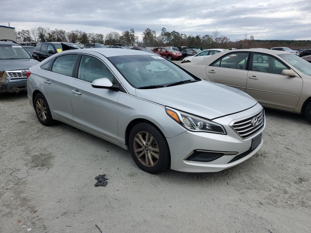 2016 Hyundai Sonata VIN 5NPE24AF7GH338390 Copart auction photo, side damage thumbnail 4