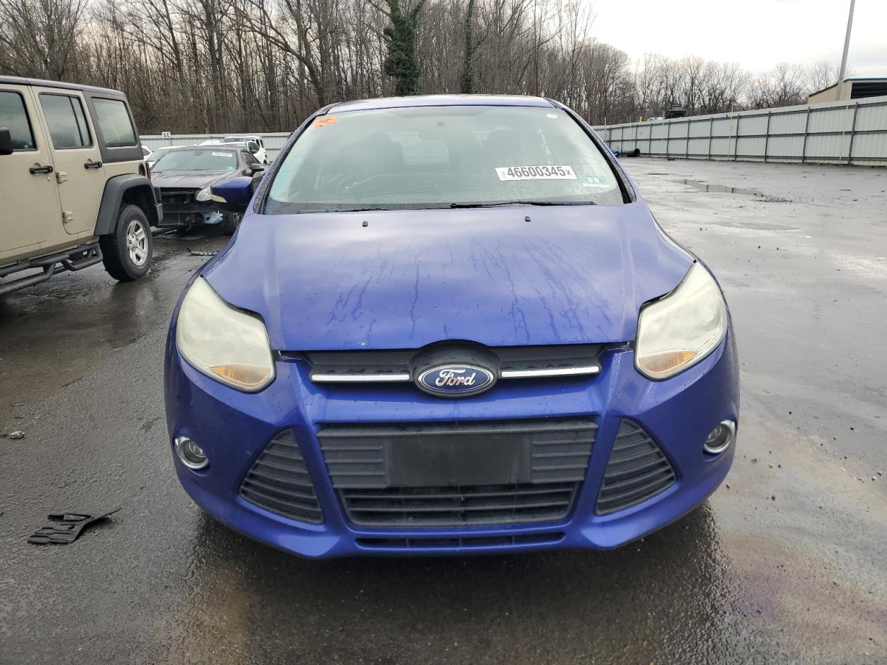2014 Ford Focus VIN 1FADP3F22EL215527 Copart auction photo, water/flood / side damage thumbnail 5