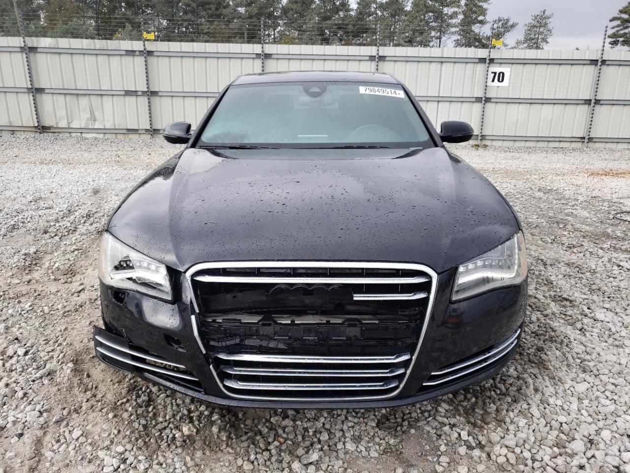 2013 Audi A8 VIN WAUR2AFD9DN019914 Copart auction photo, front end damage thumbnail 5