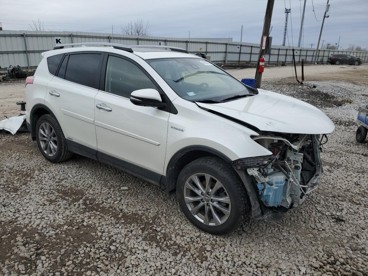 2017 Toyota RAV 4 VIN JTMDJREV7HD070543 Copart auction photo, front end damage thumbnail 4