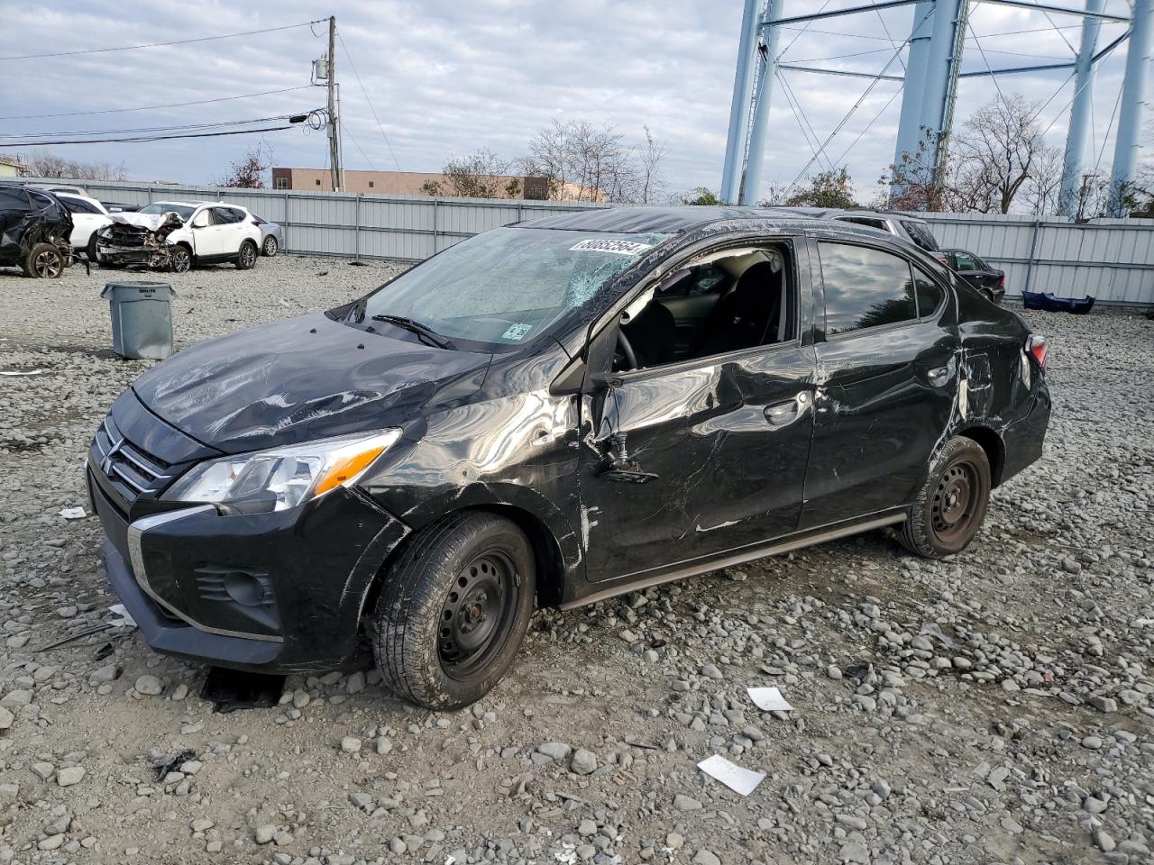2021 Mitsubishi Mirage VIN ML32FUFJ8MHF01519