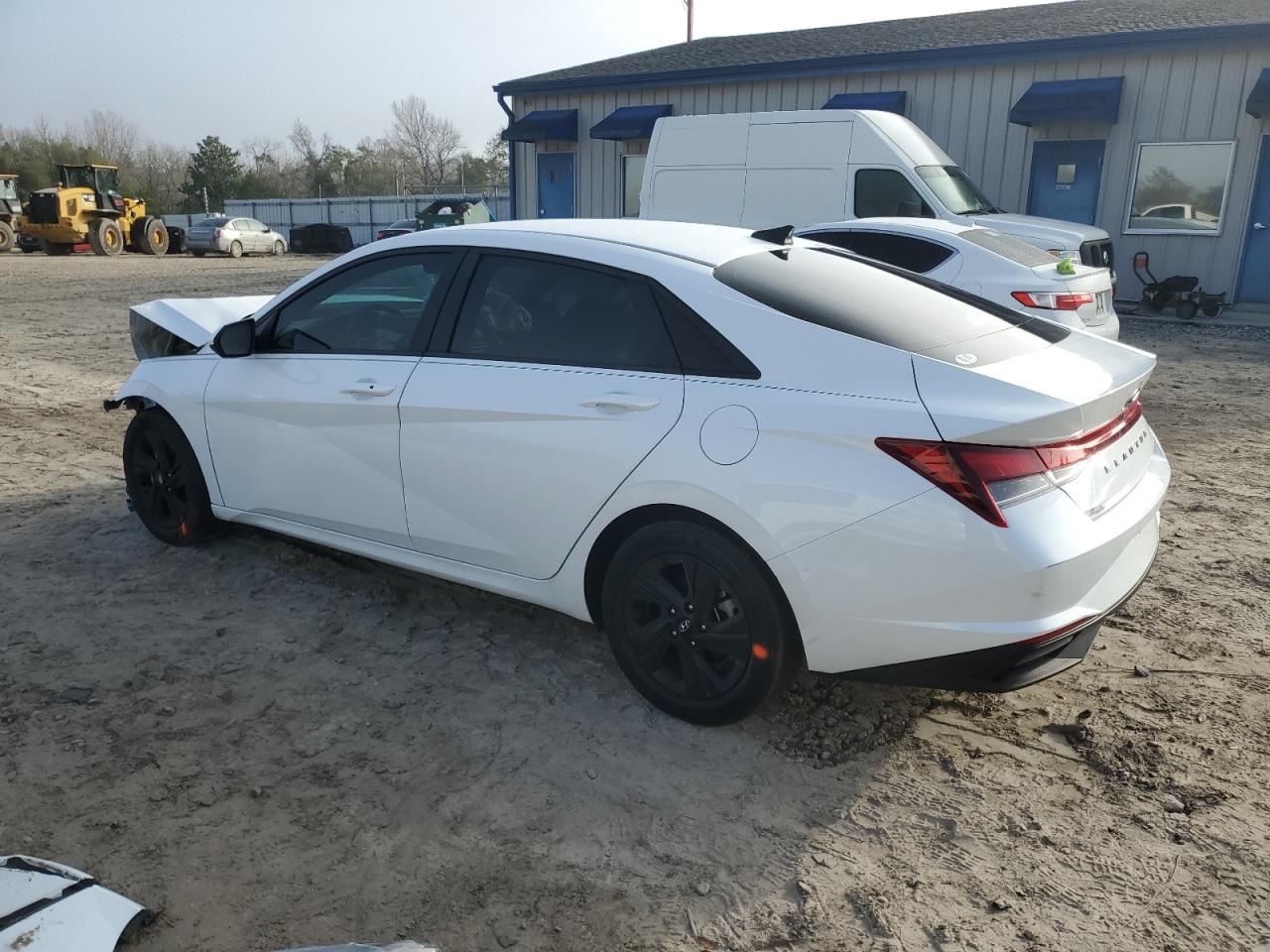 2022 Hyundai Elantra VIN 5NPLM4AG3NH074804 Copart auction photo, front end damage thumbnail 2