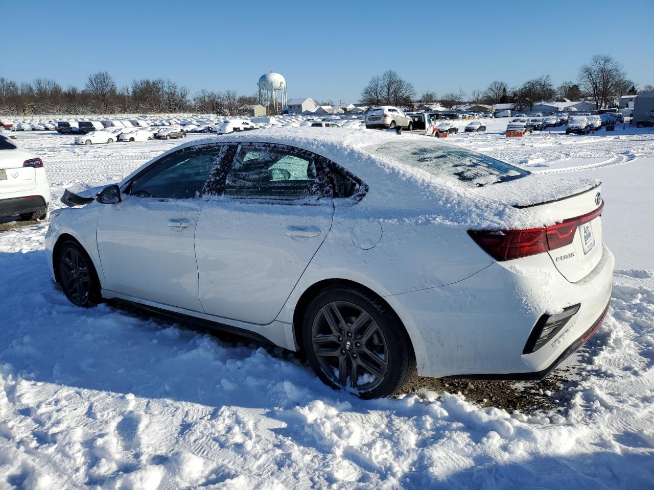 2021 KIA Forte VIN 3KPF34AD4ME351274 Copart auction photo, front end damage thumbnail 2