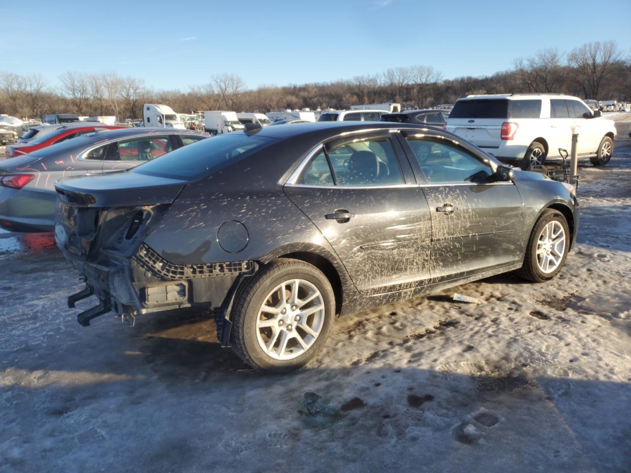 2013 Chevrolet Malibu VIN 1G11D5SR7DF156999 Copart auction photo, rear end damage thumbnail 3