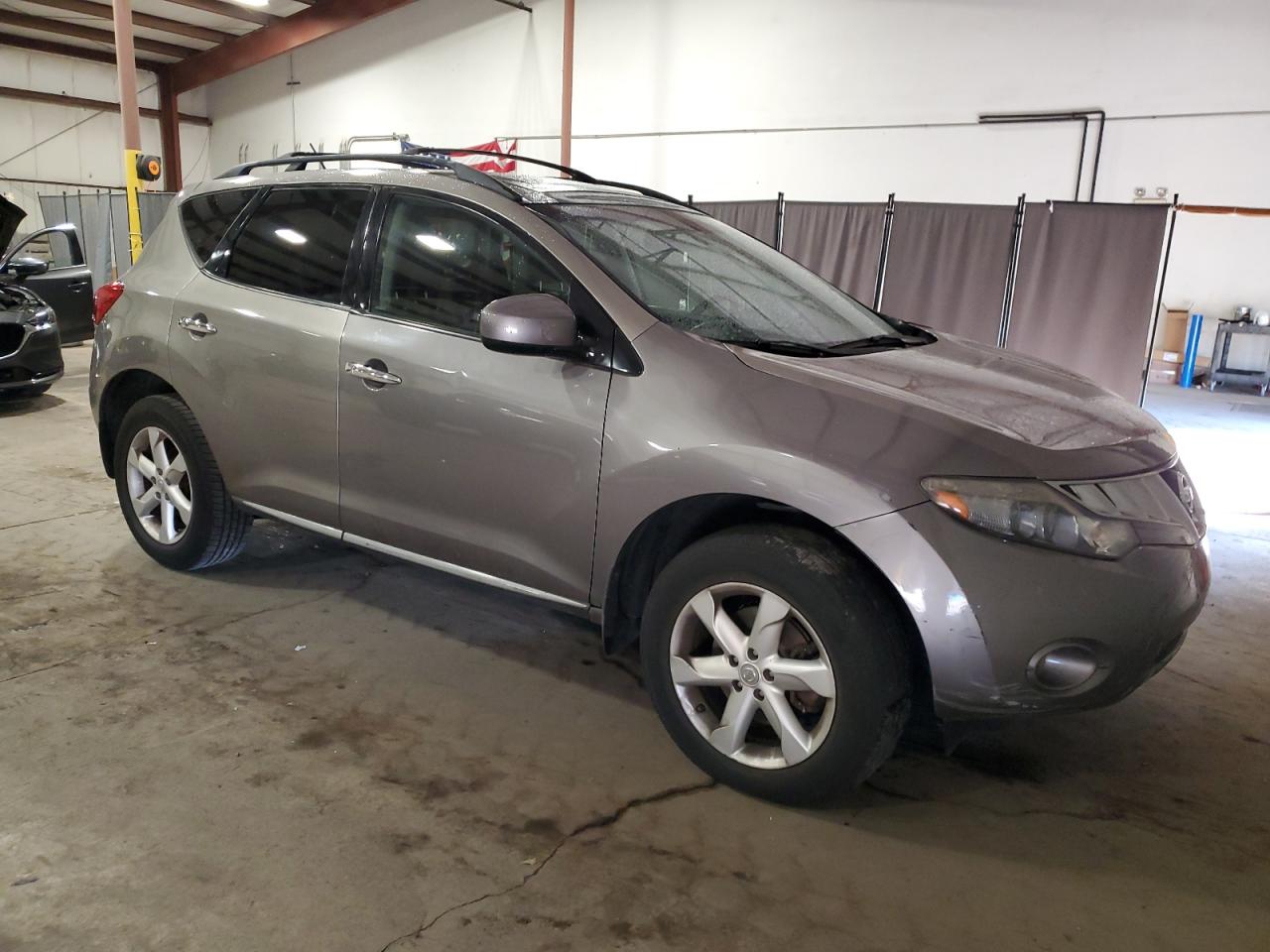 2010 Nissan Murano VIN JN8AZ1MW3AW114401 Copart auction photo, front end / side damage thumbnail 4