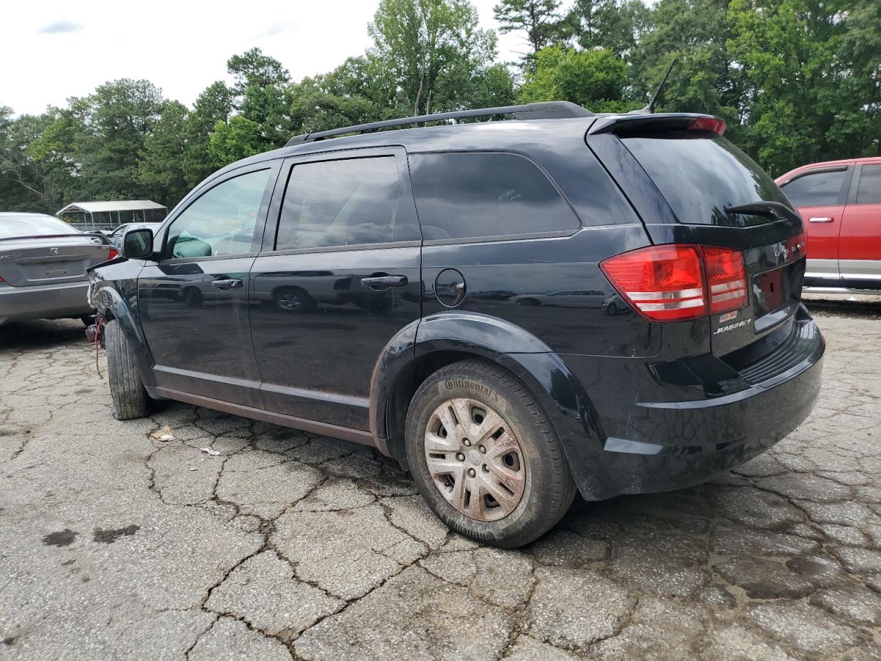 2016 Dodge Journey VIN 3C4PDCAB2GT132422 Copart auction photo, front end / rear end damage thumbnail 2