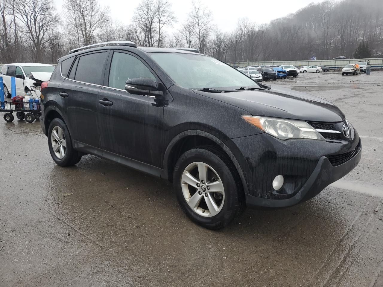 2015 Toyota RAV 4 VIN 2T3RFREV3FW329035 Copart auction photo, rear end damage thumbnail 4