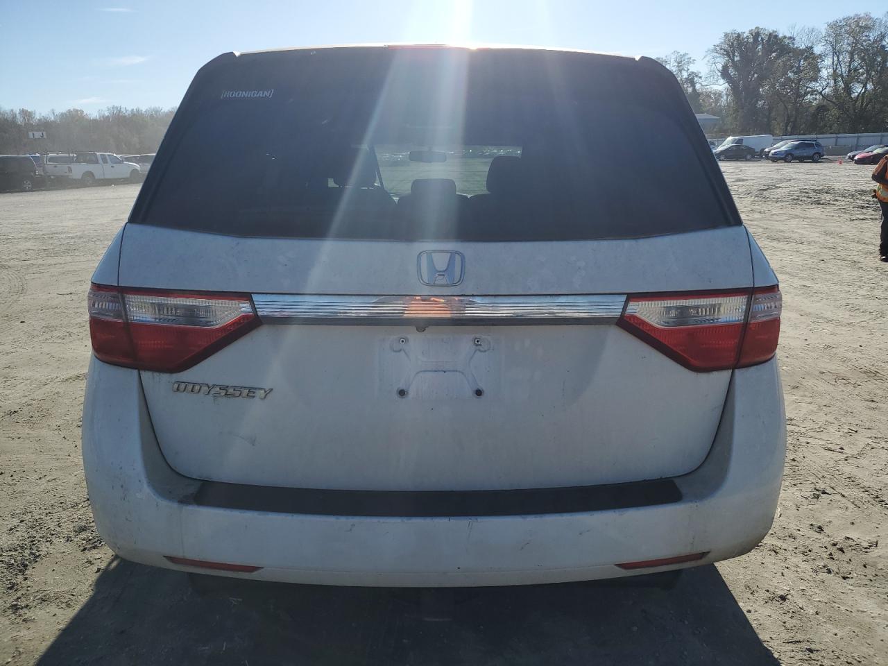 2012 Honda Odyssey VIN 5FNRL5H6XCB122357 Copart auction photo, mechanical / side damage thumbnail 6