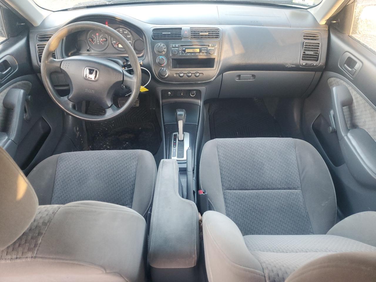 2005 Honda Civic VIN 2HGES16335H532001 Copart auction photo, rear end damage thumbnail 8