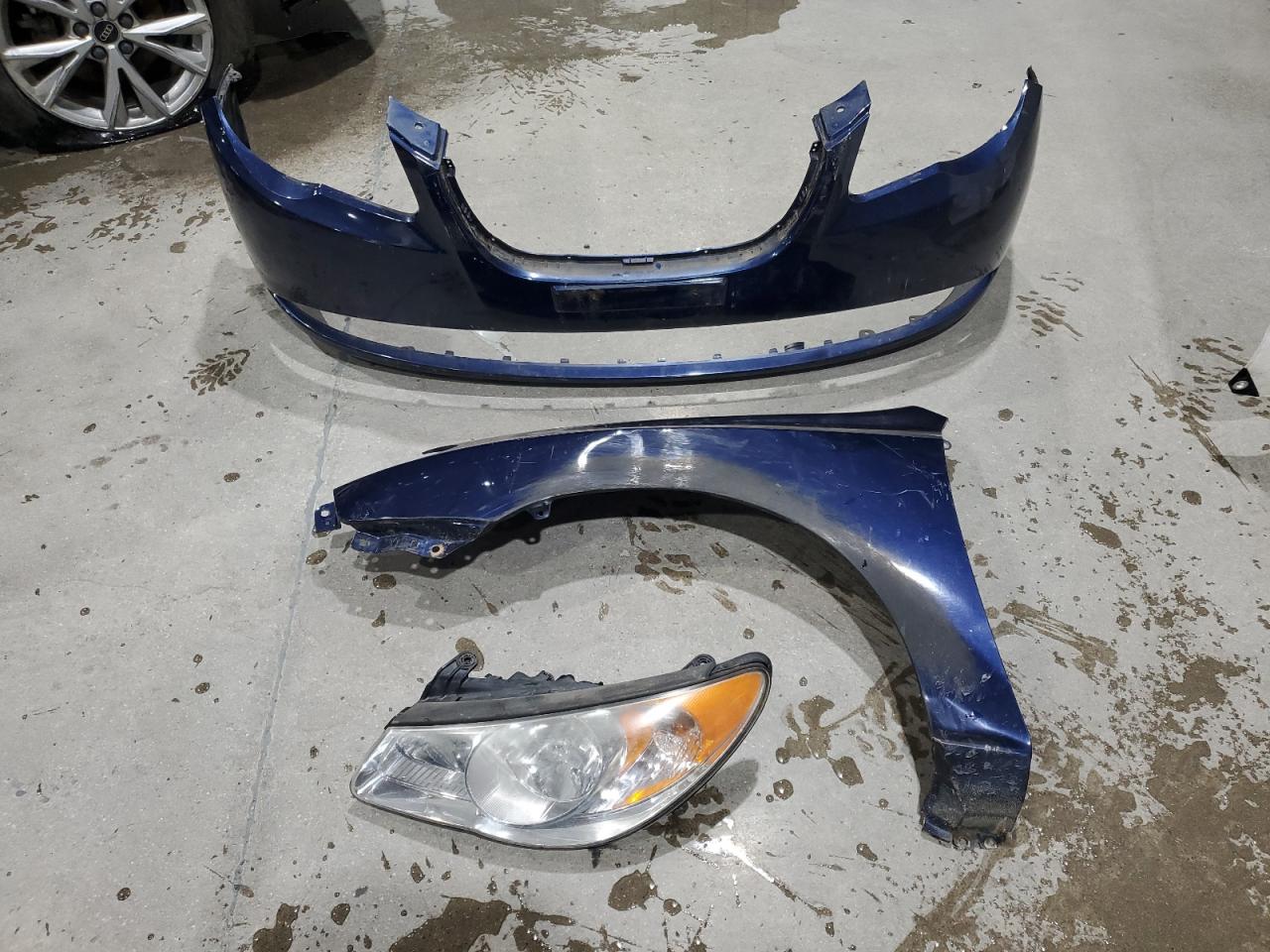 2010 Hyundai Elantra VIN KMHDU4AD1AU976292 Copart auction photo, vandalism / front end damage thumbnail 12
