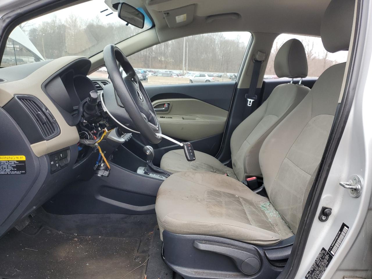 2016 KIA Rio VIN KNADM4A37G6575738 Copart auction photo, minor dent/scratches damage thumbnail 7