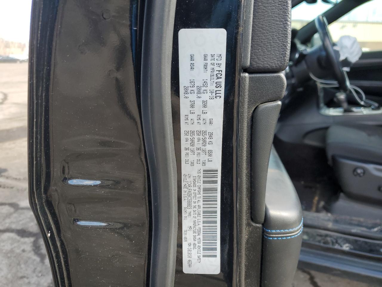 2019 Jeep Grand Cherokee VIN 1C4RJFAG5KC566823 Copart auction photo, front end / minor dent/scratches damage thumbnail 15