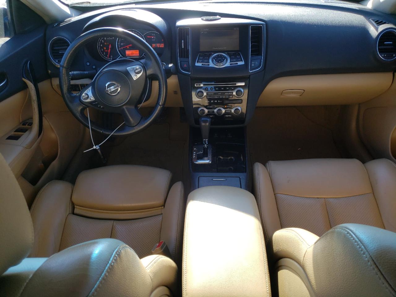 2009 Nissan Maxima VIN 1N4AA51E29C813690 Copart auction photo, front end / rear end damage thumbnail 8