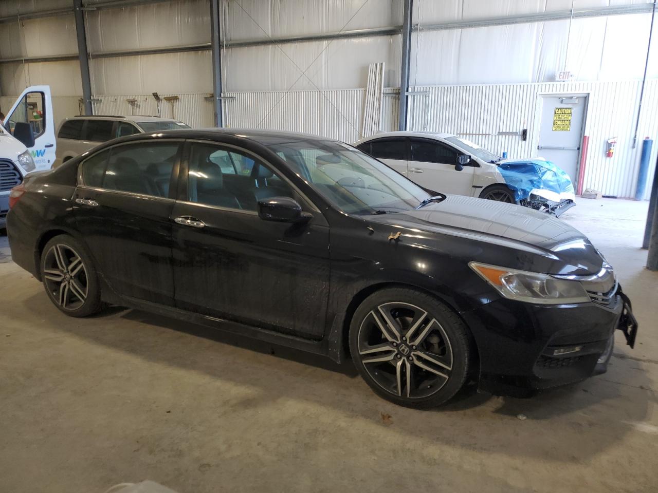 2016 Honda Accord VIN 1HGCR2F5XGA035104 Copart auction photo, front end damage thumbnail 4