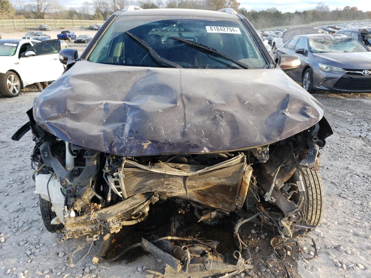 2014 KIA Sorento VIN 5XYKT3A60EG495869 Copart auction photo, front end / minor dent/scratches damage thumbnail 5