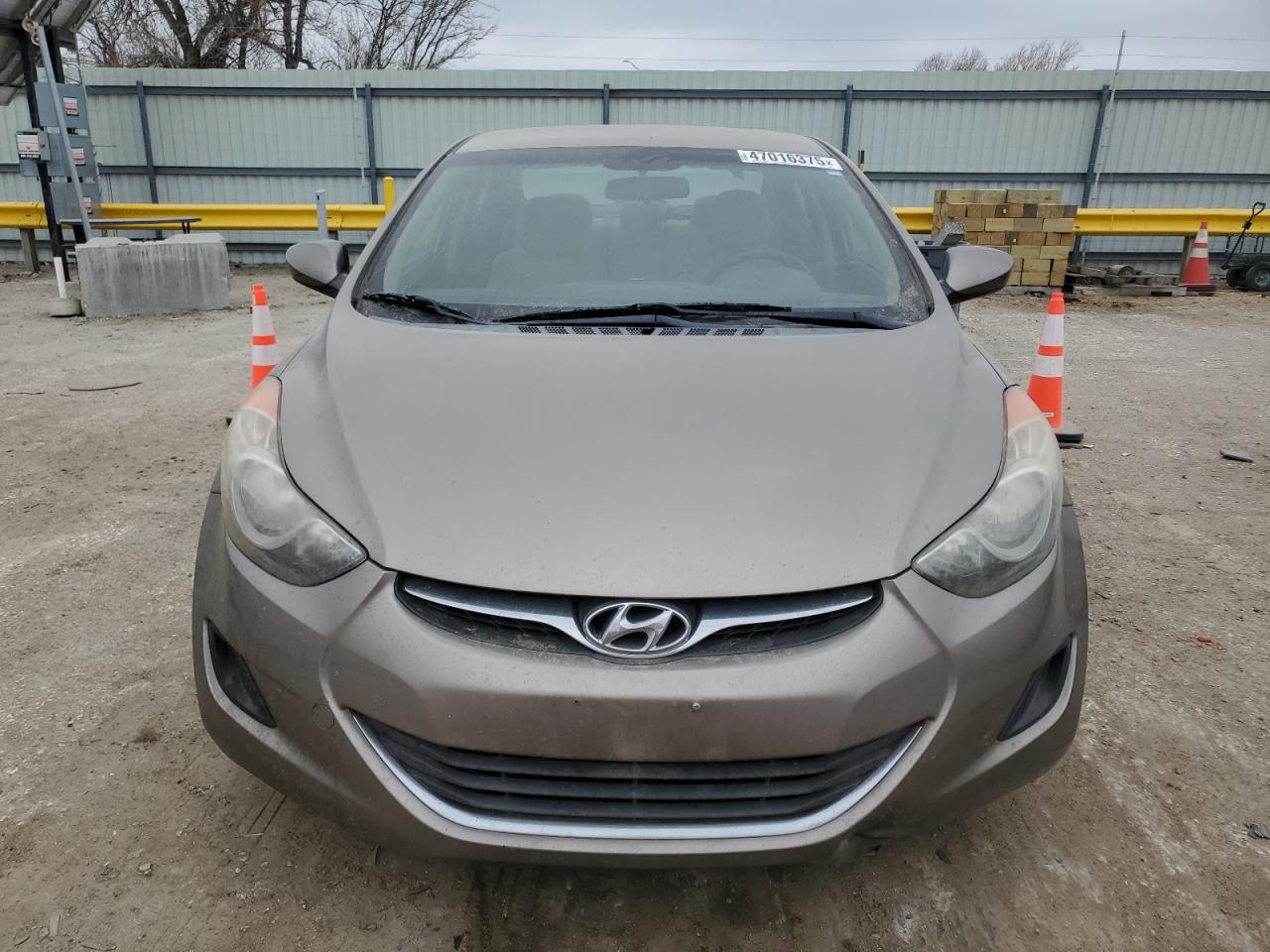 2013 Hyundai Elantra VIN 5NPDH4AE2DH380852 Copart auction photo, rear end damage thumbnail 5