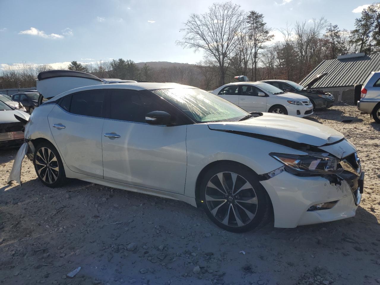2016 Nissan Maxima VIN 1N4AA6AP4GC427244 Copart auction photo, rear end / front end damage thumbnail 4